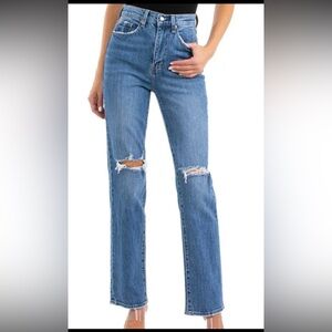 Pistola Cassie Super High Rise Straight Jeans